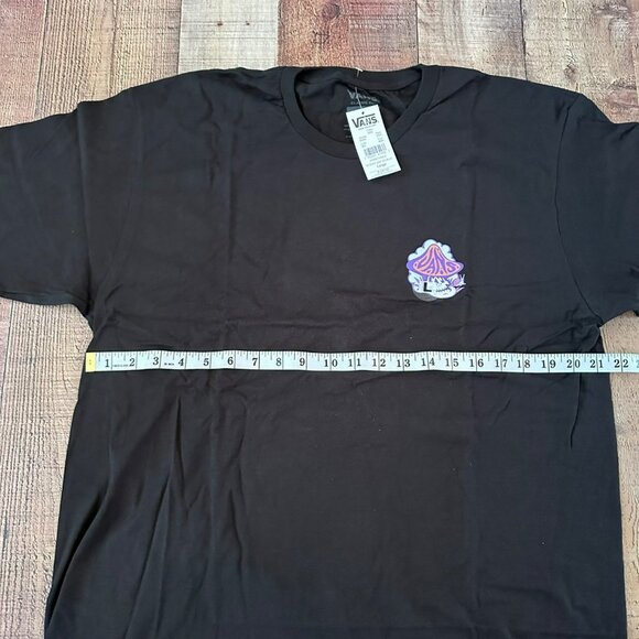 Vans Cloudy Day Mushroom graphic t-shirt men's Large - Picture 8 of 8